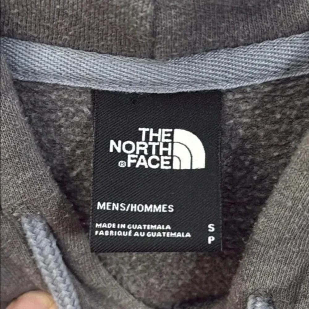The North Face Hoodie Men's Pullover Fleece Logo‎ Sweatshirt Gray Pullover Small